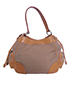 Jacquard Logo Shoulder Bag, back view